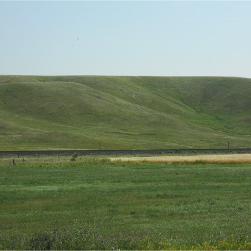 On this hill, 97 and 98 are inscribed to represent the graduating classes of 1997 and 1998. 